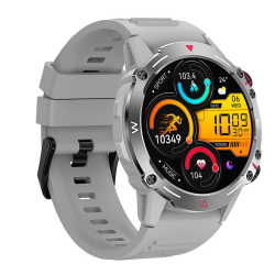 COOL SMARTWATCH PANTALLA AMOLED ADVENTURE SILICONA GRIS LIQUIDADORLOCO