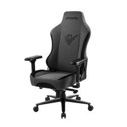 Phoenix Nova Silla Gaming Alta Gama Fabricada en Tela Gris