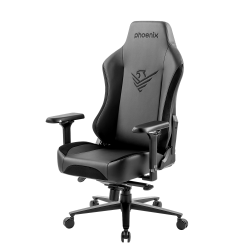 Nova Silla Gaming Alta Gama Fabricada en Cuero Negro