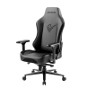 Nova Silla Gaming Alta Gama Fabricada en Cuero Negro