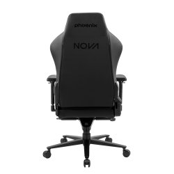 Nova Silla Gaming Alta Gama Fabricada en Cuero Negro