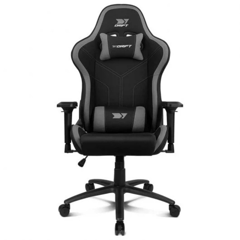 SILLA GAMING DRIFT DR110 TEJIDO NEGRO GRIS