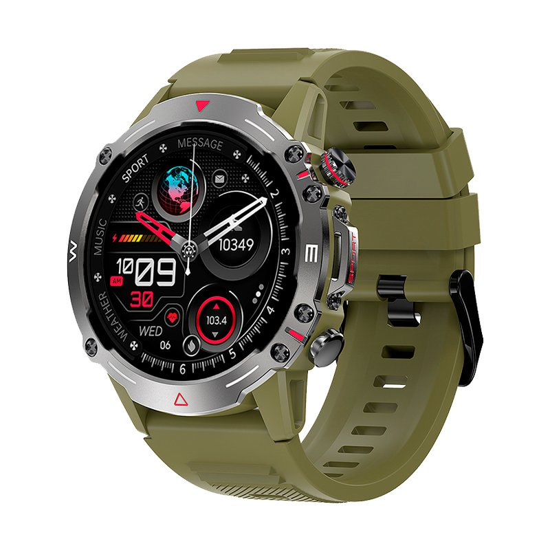 COOL SMARTWATCH PANTALLA AMOLED ADVENTURE SILICONA VERDE LIQUIDADORLOCO