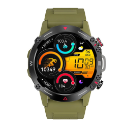 COOL SMARTWATCH PANTALLA AMOLED ADVENTURE SILICONA VERDE LIQUIDADORLOCO