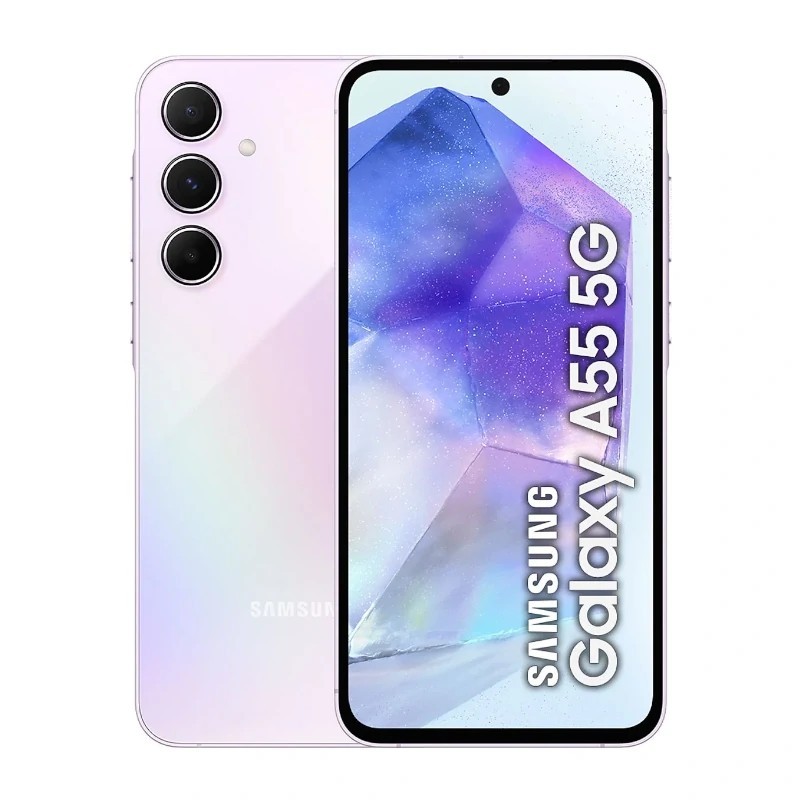 SAMSUNG A55 6,60" FHD+ A556 8GB/256GB 32MP/50MP (5G) DS AWESOME LILAC