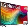 Televisor LG NanoCell 75NANO82T6B 75"/ Ultra HD 4K/ Smart TV/ WiFi