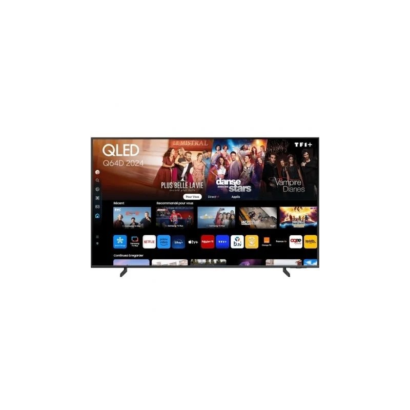 Televisor Samsung QLED Q64D TQ75Q64DAU 75"/ Ultra HD 4K/ Smart TV/ WiFi