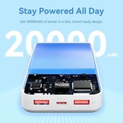 Powerbank 20000mAh Vention FHLW0Powerbank Vention FHLW0 de 20000mAh