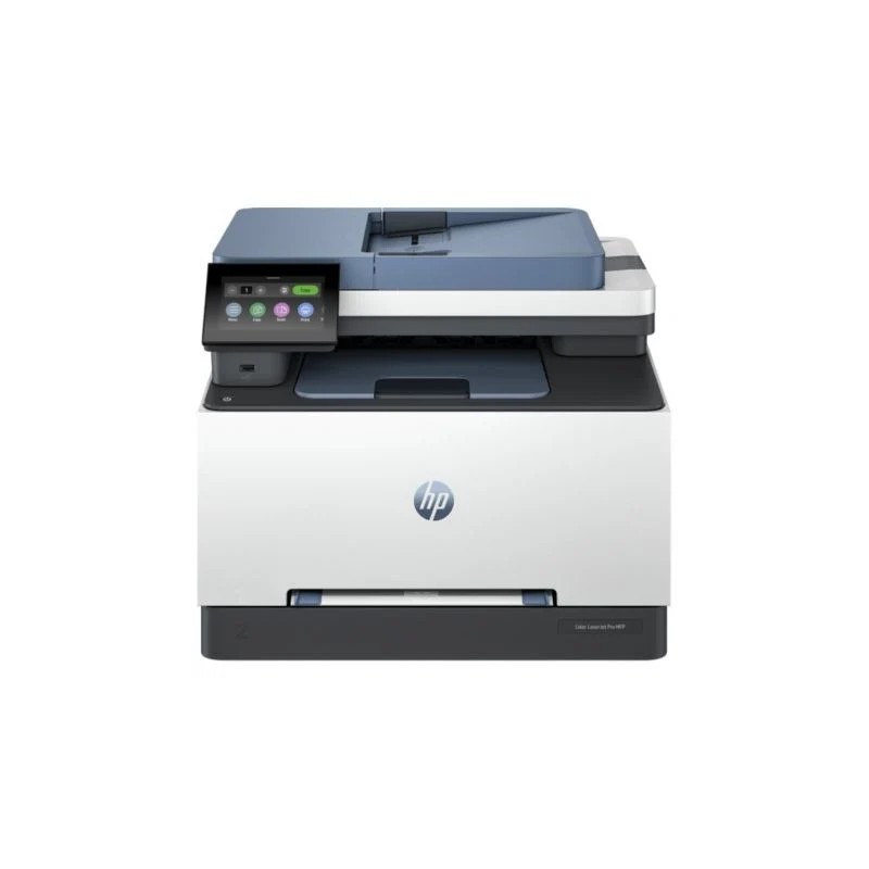 Multifunción Láser Color HP LaserJet Pro MFP 3302FDN Fax/ Dúplex/ Blanca y Azul