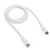 iggual Cable USB-C-USB-C 100 cm blanco Q3.0 3A