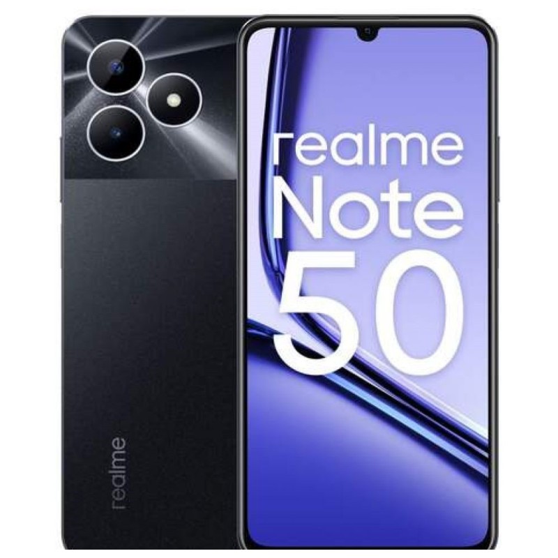 REALME NOTE 50 6,74" 4+4GB/128GB 5MP/13MP MIDNIGHT BLACK