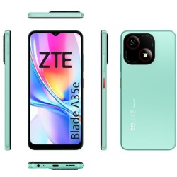 ZTE Blade A35E Verde – 2GB RAM, 32GB, Pantalla 6.52"