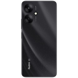 Redmi 13C 5G Negro vista lateral bordes rectos diseño moderno elegante