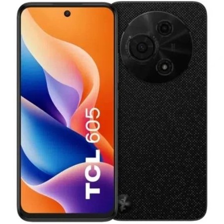 TCL 605 Negro vista frontal pantalla 6.7 pulgadas 90Hz mejor precio envío 24H