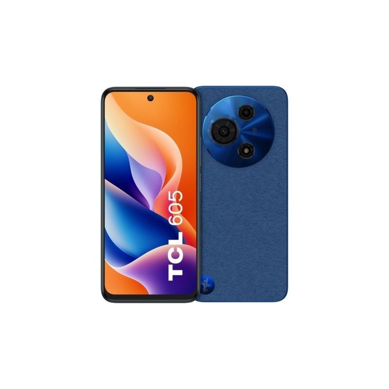 TCL 605 Azul Medianoche vista frontal pantalla 6.7 pulgadas 90Hz mejor precio envío 24H
