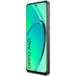 Móvil Oppo A40 4GB 128GB negro perfil delgado 7.68 mm diseño elegante