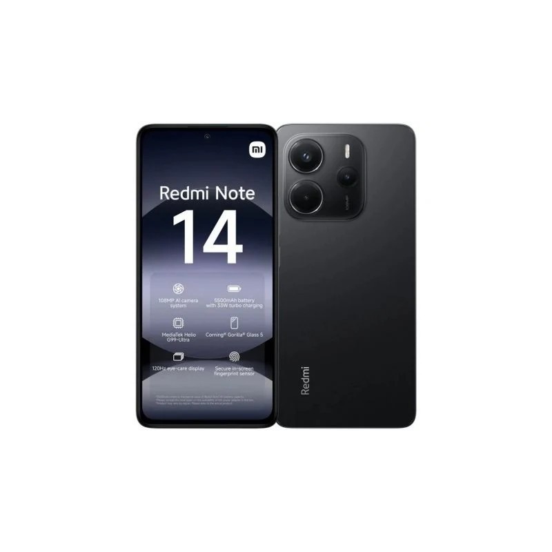 Xiaomi Redmi Note 14 Negro | Móvil 128GB, 6GB RAM | Comprar España