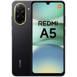 Xiaomi Redmi A5 negro vista frontal pantalla 6.88 pulgadas