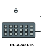 TECLADOS USB